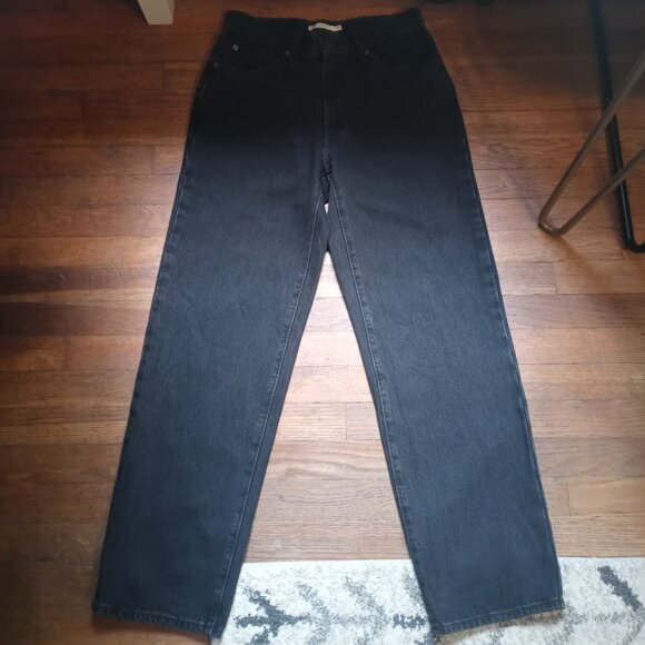 Women's Black Denim Jeans - Picture 5 of 13